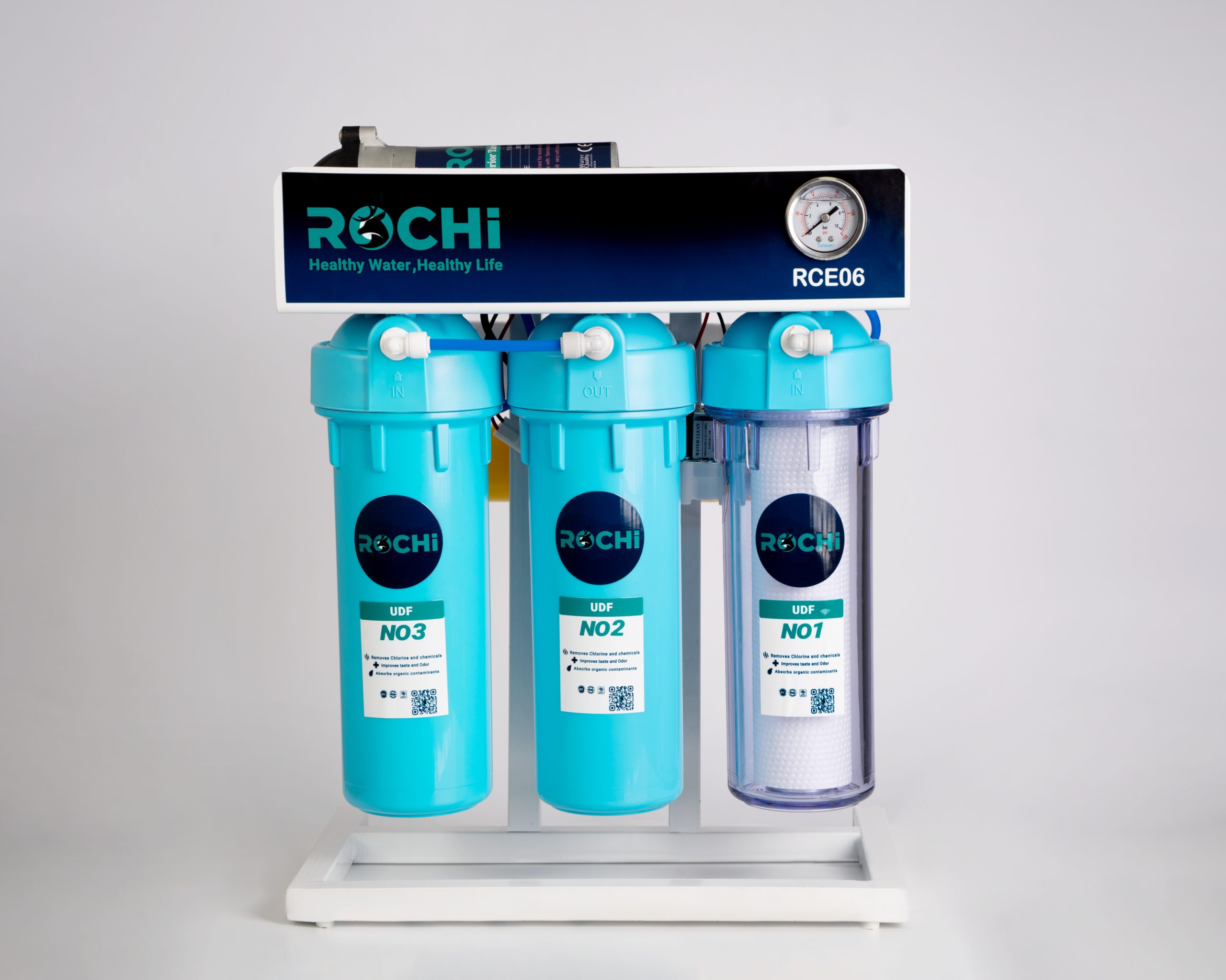 دستگاه تصفیه آب 6 مرحله اکونومی سفید مدل RC-E-06