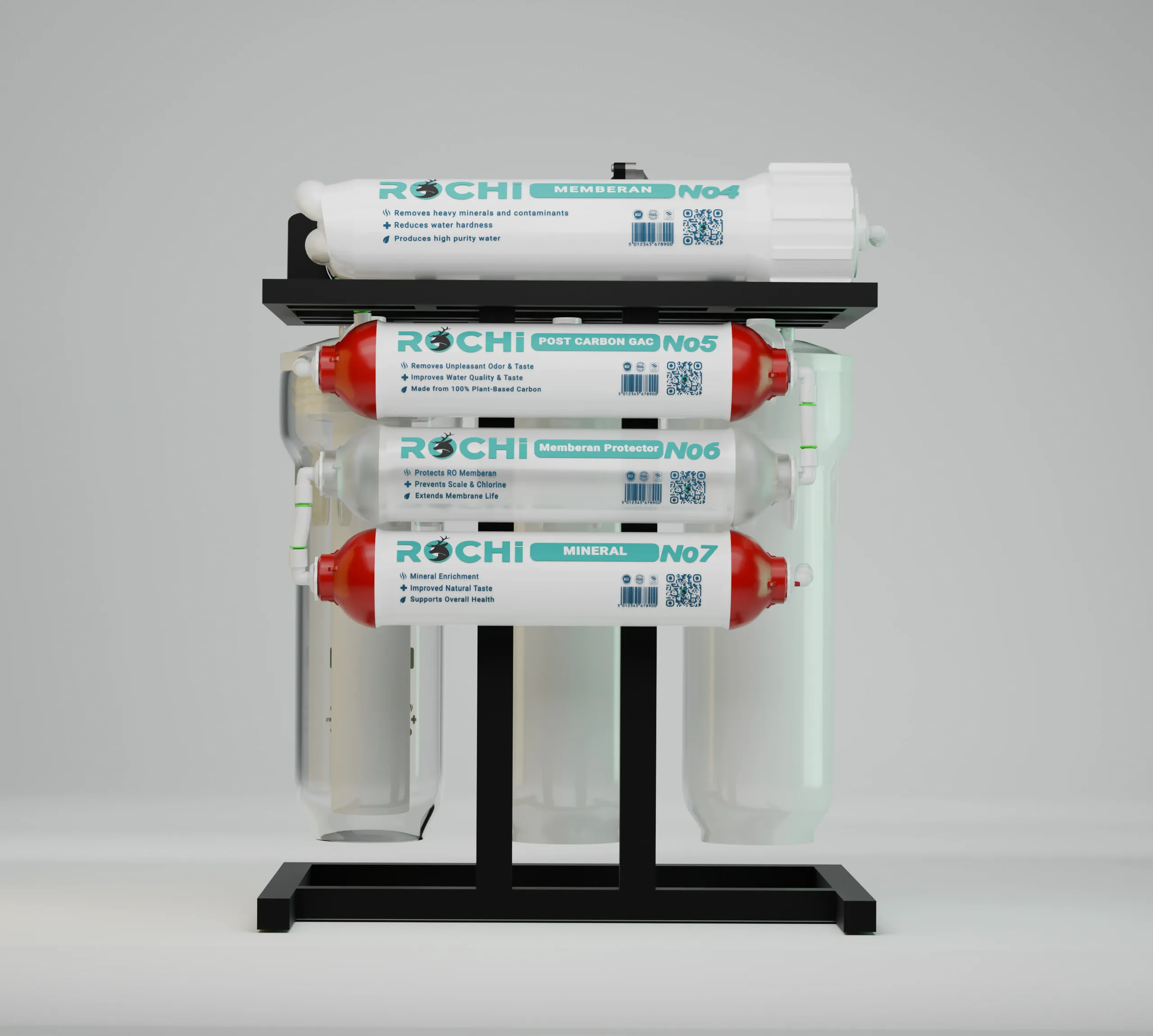 دستگاه-تصفیه-آب-7-مرحله-اکونومی-نمای پشت-مشکی